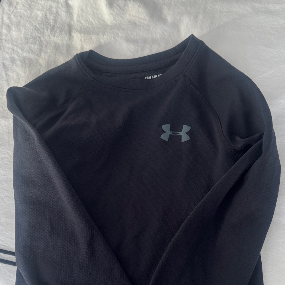Under Armour Black Cold Gear  Long Sleeve Top